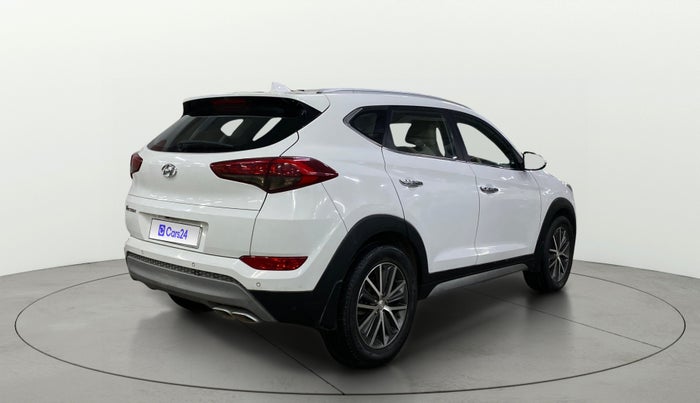 2018 Hyundai Tucson GLS 4WD AT DIESEL, Diesel, Automatic, 1,28,073 km, Right Back Diagonal
