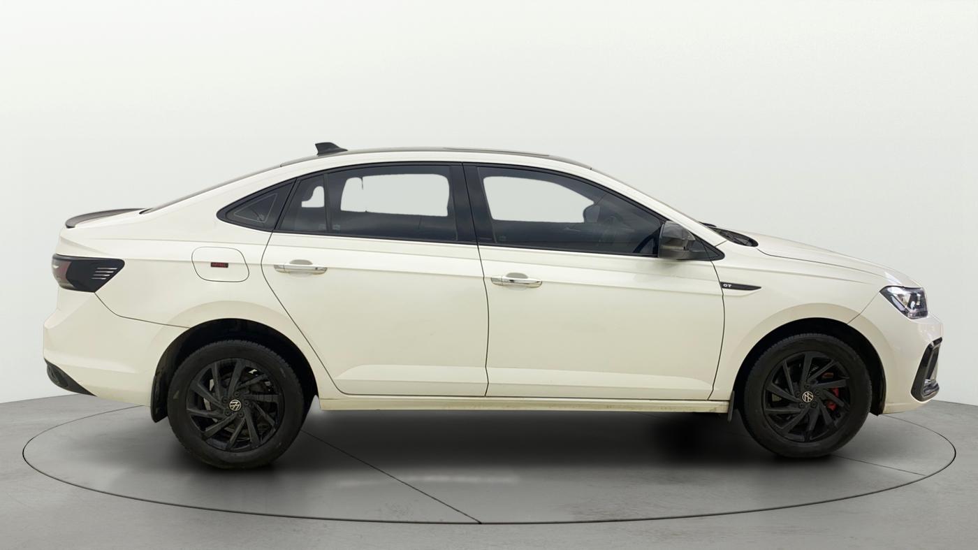 2022 Volkswagen VIRTUS GT PLUS TSI 1.5 EVO DSG, Petrol, Automatic, 26,465 km, Right Side View
