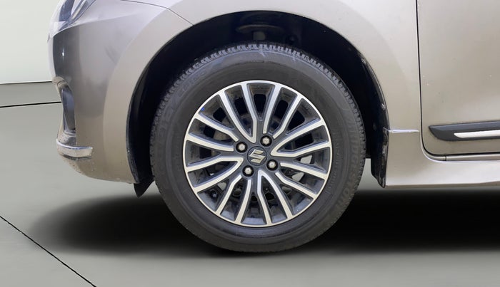 2018 Maruti Dzire ZXI PLUS AMT, Petrol, Automatic, 32,195 km, Left Front Wheel
