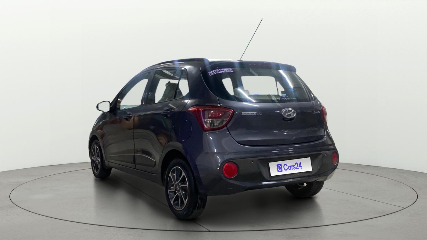 2018 Hyundai Grand i10 SPORTZ AT 1.2 KAPPA VTVT, Petrol, Automatic, 34,335 km, Left Back Diagonal