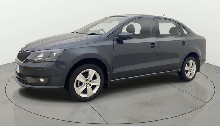 2021 Skoda Rapid 1.0 AMBITION TSI MT, Petrol, Manual, 31,848 km, Left Front Diagonal