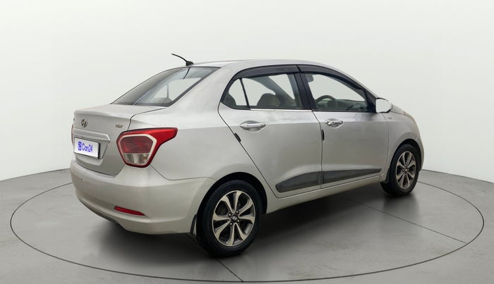 2015 Hyundai Xcent SX AT 1.2 (O), Petrol, Automatic, 1,37,994 km, Right Back Diagonal