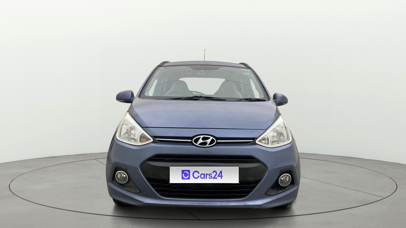2015 Hyundai Grand i10 ASTA AT 1.2 KAPPA VTVT, Petrol, Automatic, 1,26,494 km, Front