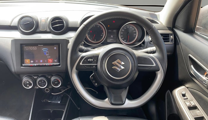 2018 Maruti Swift ZXI AMT, Petrol, Automatic, 5,251 km, Steering Wheel Close Up