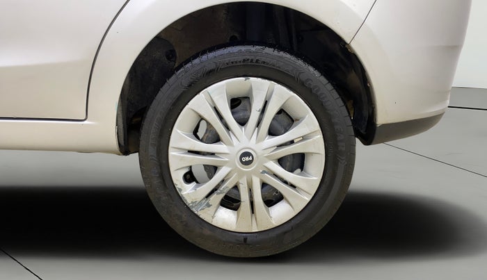 2014 Tata Zest XMS PETROL, Petrol, Manual, 38,531 km, Left Rear Wheel