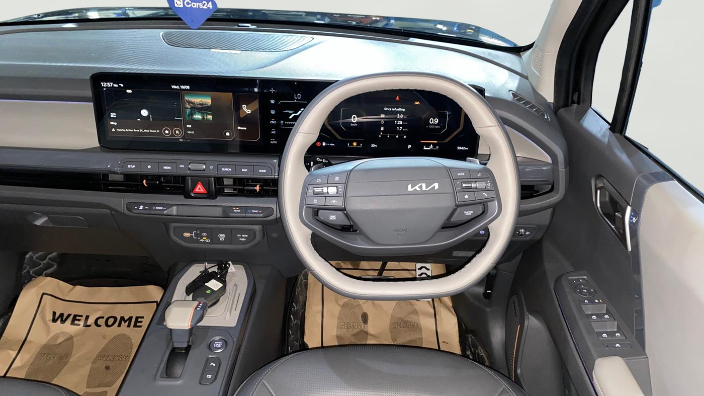 2025 KIA SYROS HTX Plus (O) 1.0 Turbo 7DCT, Petrol, Automatic, 5,939 km, Steering Wheel Close Up