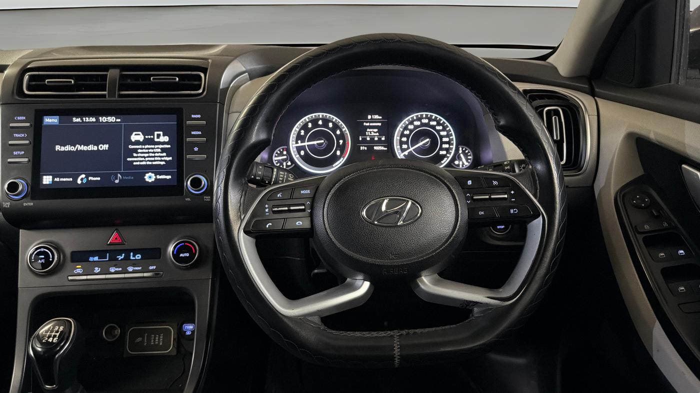 2020 Hyundai Creta S 1.5 PETROL, Petrol, Manual, 90,220 km, Steering Wheel Close Up