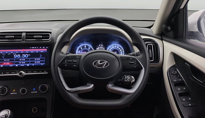 2020 Hyundai Creta E 1.5 DIESEL, Diesel, Manual, 42,720 km, Steering Wheel Close Up