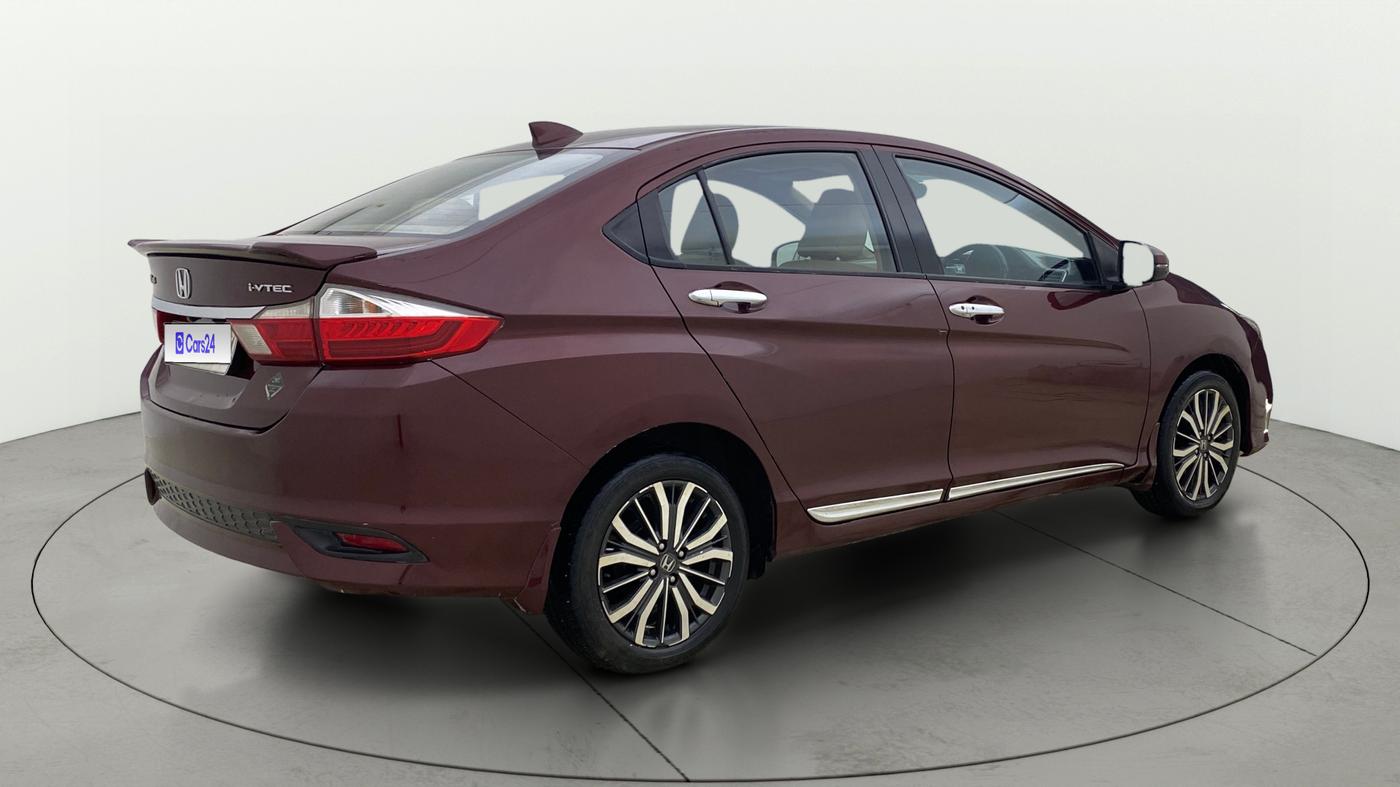 2018 Honda City 1.5L I-VTEC ZX CVT, Petrol, Automatic, 75,343 km, Right Back Diagonal