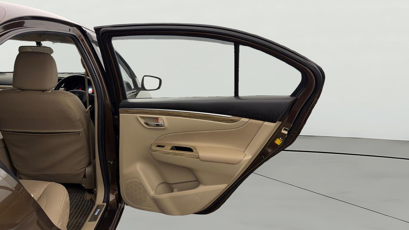2021 Maruti Ciaz ZETA AT 1.5  SHVS PETROL, Petrol, Automatic, 44,799 km, RHS Rear Door