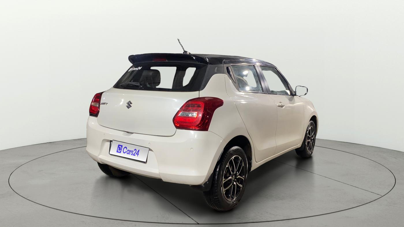 2023 Maruti Swift ZXI PLUS AMT DUAL TONE, Petrol, Automatic, 58,445 km, Right Back Diagonal