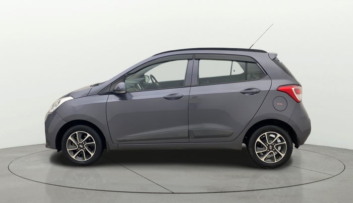 2017 Hyundai Grand i10 SPORTZ (O) AT 1.2 KAPPA VTVT, Petrol, Automatic, 76,676 km, Left Side