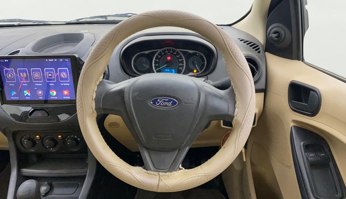 2015 Ford Figo Aspire AMBIENTE 1.2 PETROL, Petrol, Manual, 21,424 km, Steering Wheel Close Up