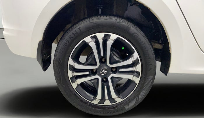 2022 Tata TIGOR XZ PLUS CNG, CNG, Manual, 84,728 km, Right Rear Wheel