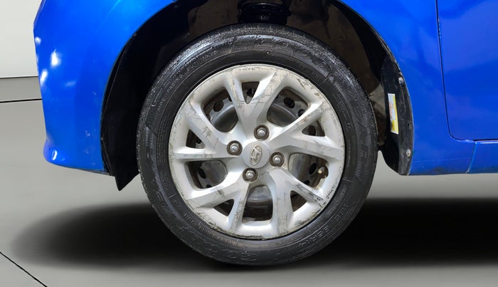 2017 Hyundai Grand i10 SPORTZ 1.2 KAPPA VTVT, Petrol, Manual, 54,380 km, Left Front Wheel