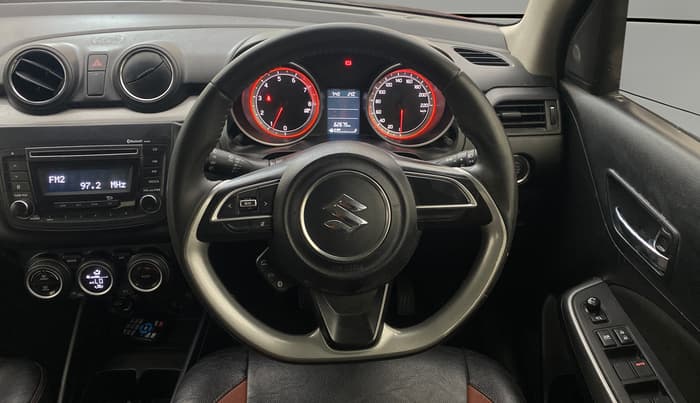 2018 Maruti Swift ZXI, Petrol, Manual, 62,641 km, Steering Wheel Close Up