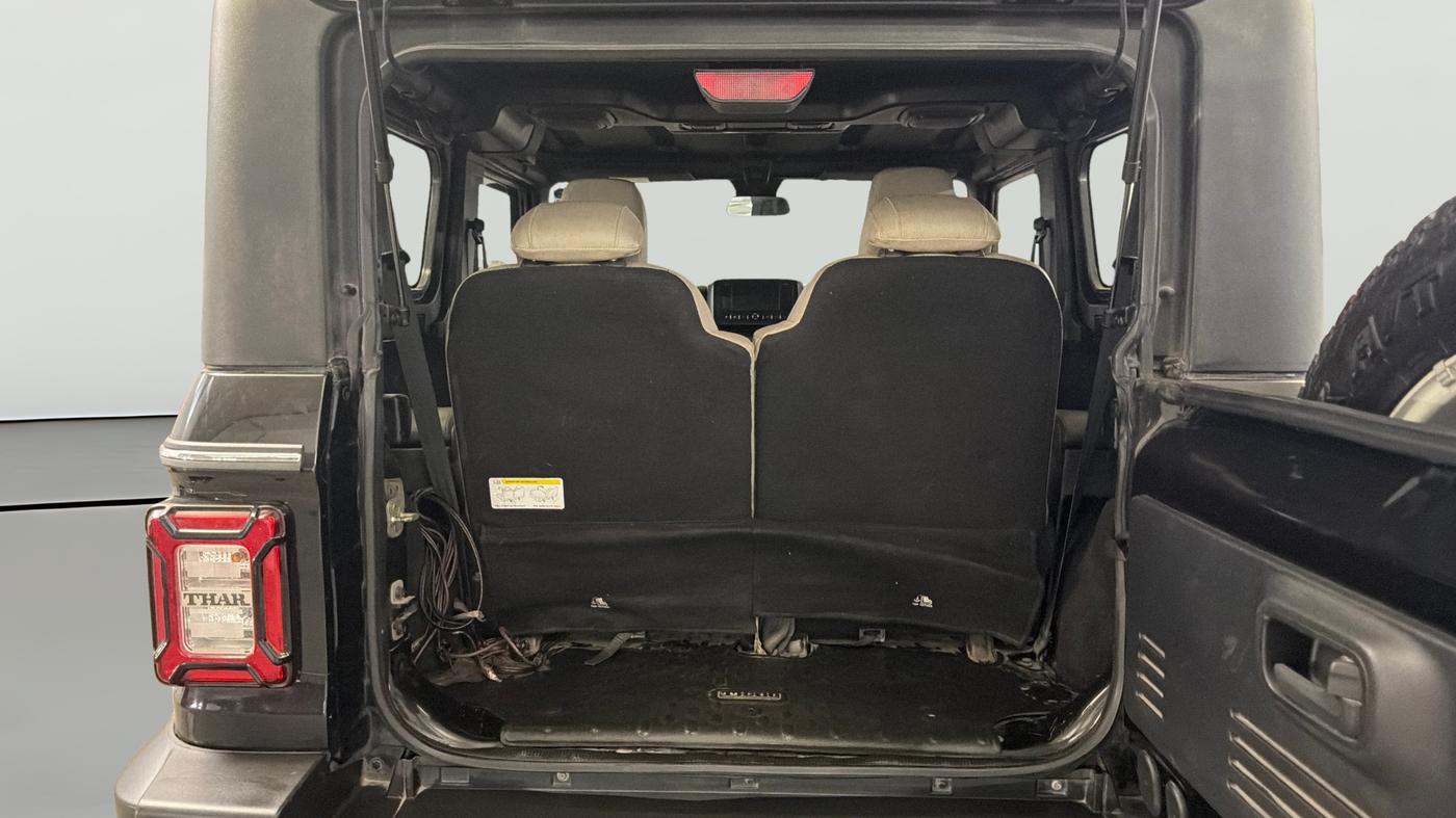 2021 Mahindra Thar LX PETROL HT 4WD AT, Petrol, Automatic, 52,617 km, Boot Open Zoomed View