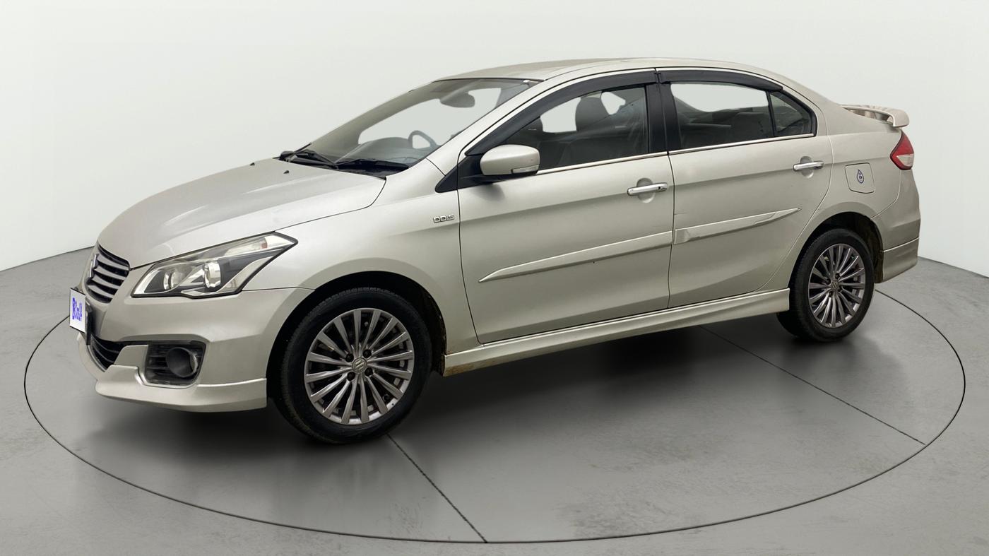 2018 Maruti Ciaz S DIESEL 1.3, Diesel, Manual, 1,23,269 km, Left Front Diagonal