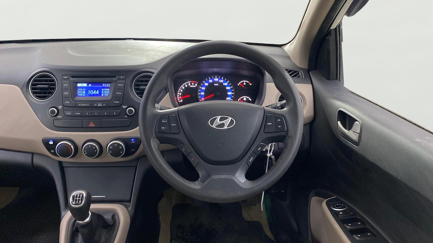 2014 Hyundai Xcent S 1.2, Petrol, Manual, 52,887 km, Steering Wheel Close Up