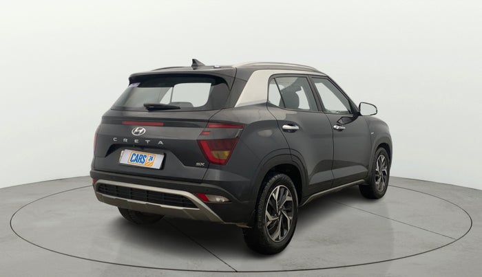 2021 Hyundai Creta SX (O) AT 1.5 DIESEL, Diesel, Automatic, 59,578 km, Right Back Diagonal