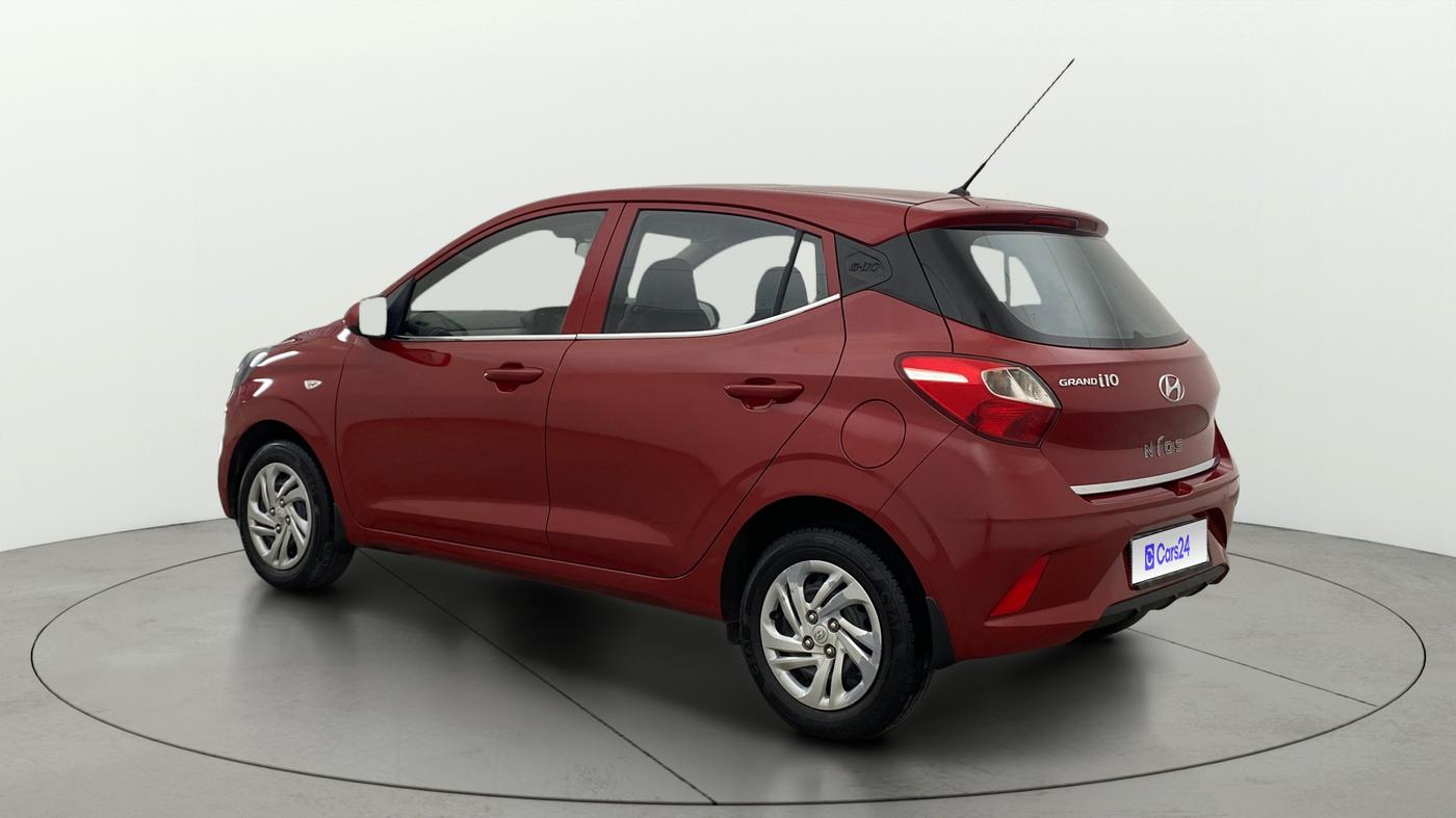 2022 Hyundai GRAND I10 NIOS MAGNA 1.2 KAPPA VTVT, Petrol, Manual, 21,985 km, Left Back Diagonal