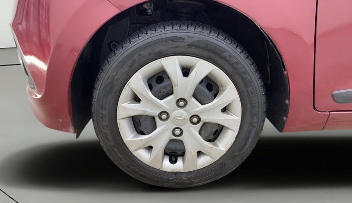 2014 Hyundai Grand i10 SPORTZ 1.2 KAPPA VTVT, Petrol, Manual, 23,721 km, Left Front Wheel