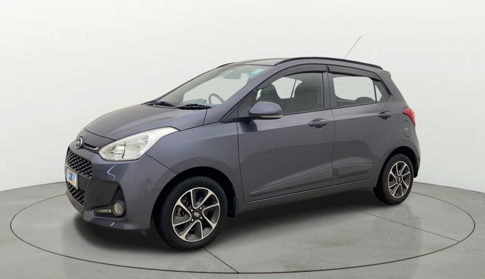 2017 Hyundai Grand i10 SPORTZ (O) AT 1.2 KAPPA VTVT, Petrol, Automatic, 76,676 km, Left Front Diagonal