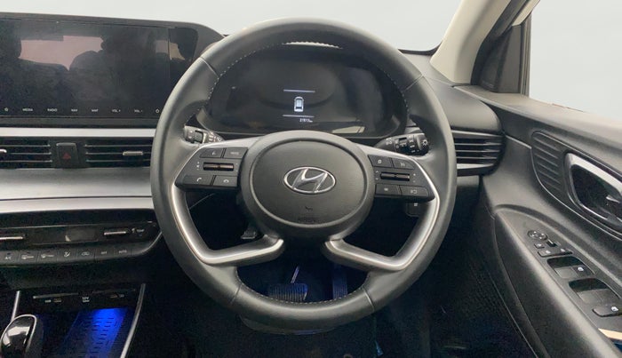 2022 Hyundai NEW I20 ASTA (O) 1.2 AT, Petrol, Automatic, 21,469 km, Steering Wheel Close Up
