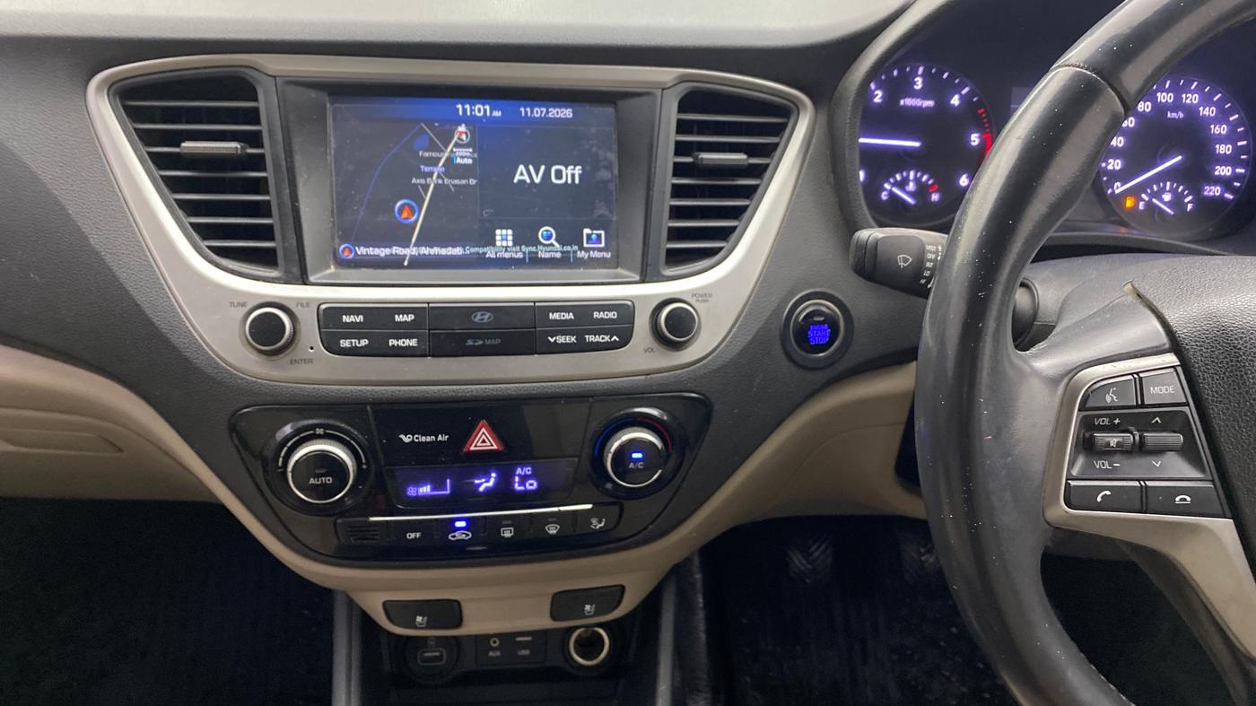 2018 Hyundai Verna 1.6 SX (O) CRDI MT, Diesel, Manual, 88,512 km, Air Conditioner
