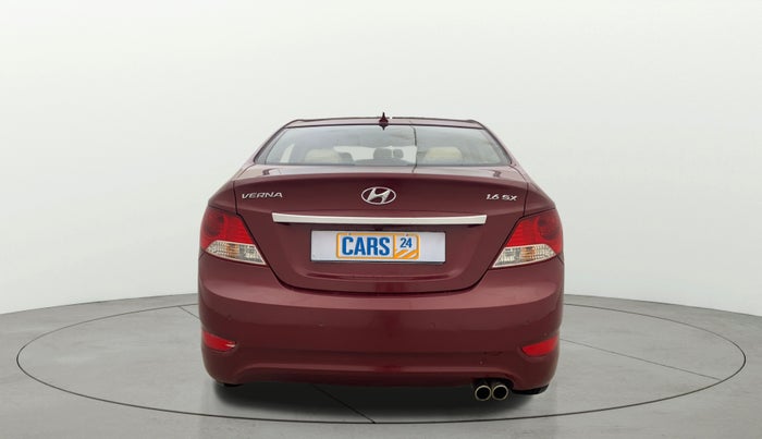 2014 Hyundai Verna FLUIDIC 1.6 VTVT SX AT, Petrol, Automatic, 42,671 km, Back/Rear