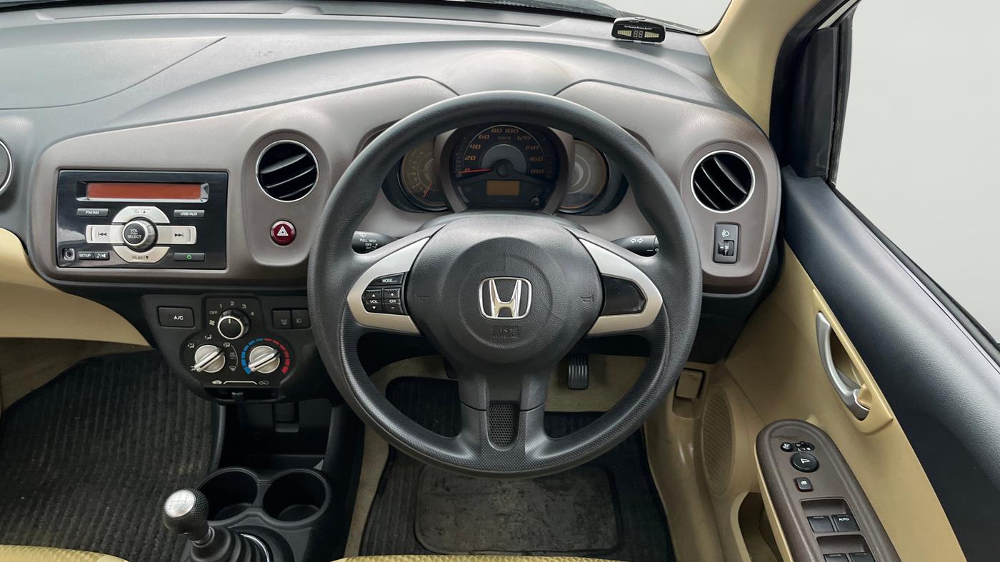 2013 Honda Amaze 1.2L I-VTEC VX, Petrol, Manual, 48,603 km, Steering Wheel Close Up