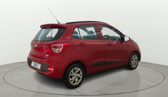 2019 Hyundai Grand i10 SPORTZ 1.2 KAPPA VTVT, Petrol, Manual, 9,788 km, Right Back Diagonal