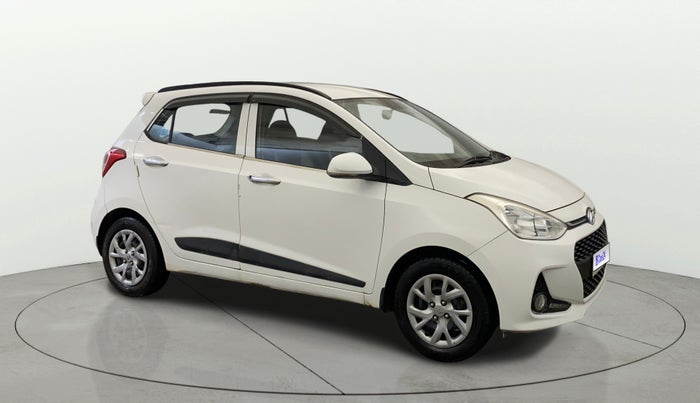 2019 Hyundai Grand i10 SPORTZ 1.2 KAPPA VTVT, Petrol, Manual, 75,085 km, Right Front Diagonal