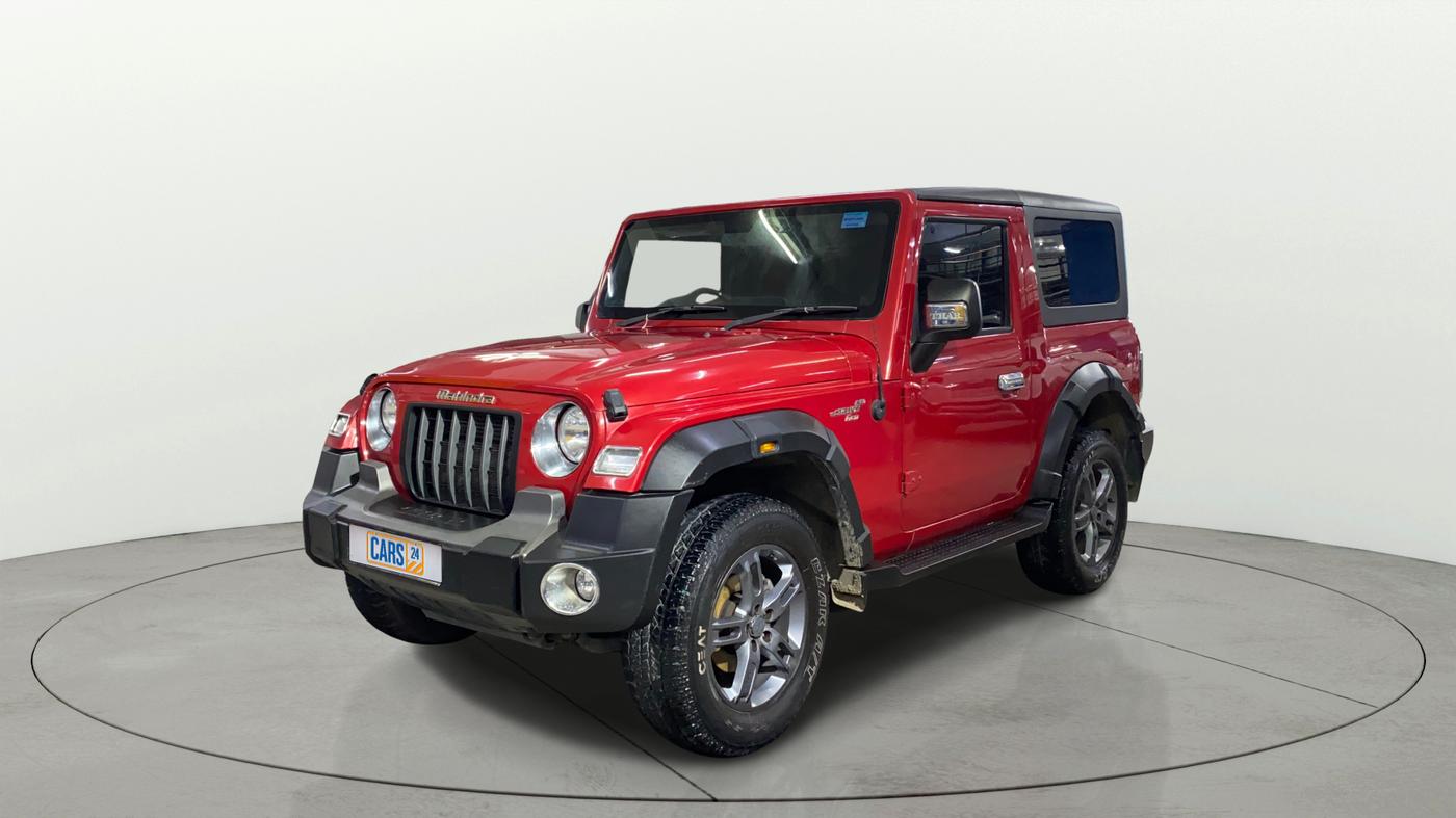 2022 Mahindra Thar LX HT PETROL 4WD MT, Petrol, Manual, 14,974 km, Left Front Diagonal