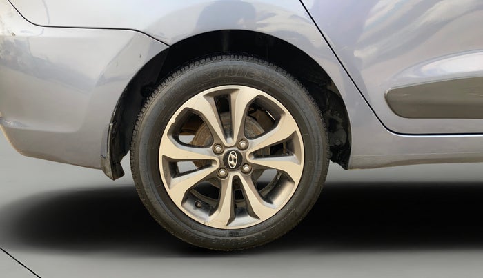 2014 Hyundai Xcent SX 1.2 (O), Petrol, Manual, 35,770 km, Right Rear Wheel
