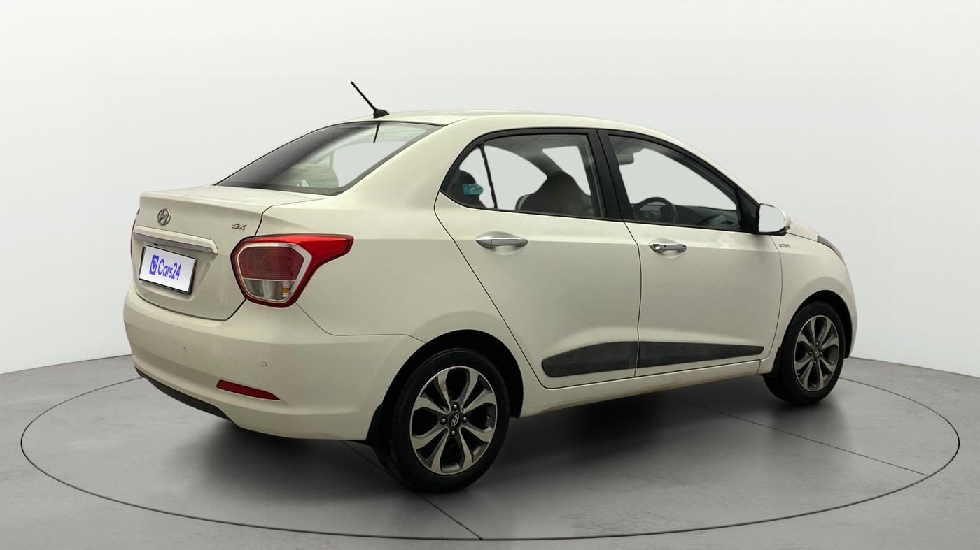 2014 Hyundai Xcent SX 1.2 (O), Petrol, Manual, 63,007 km, Right Back Diagonal