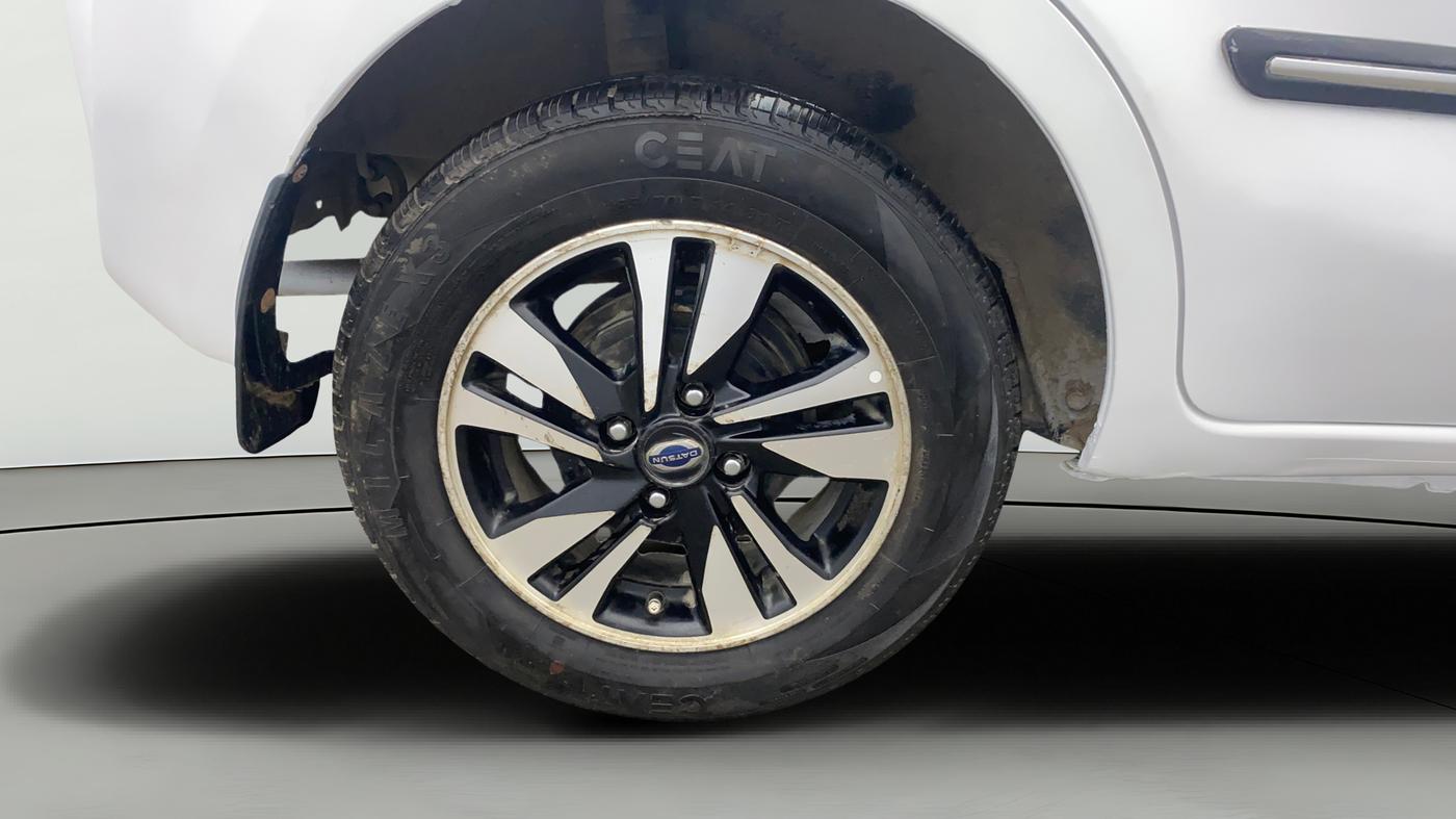 2019 Datsun Go T(O), Petrol, Manual, 70,423 km, Right Rear Wheel