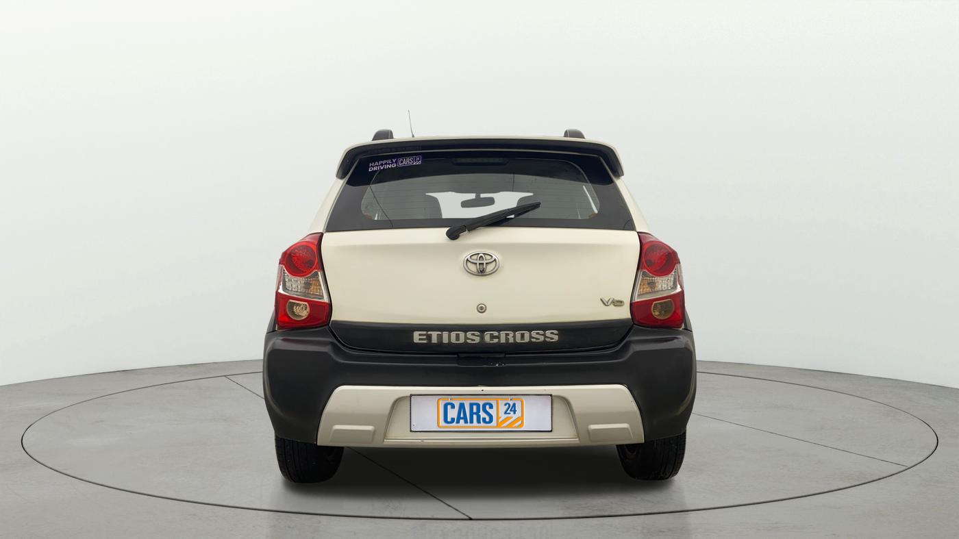 2014 Toyota Etios CROSS 1.4 VD, Diesel, Manual, 1,27,530 km, Back/Rear