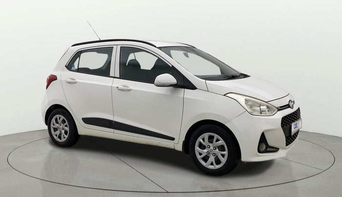 2017 Hyundai Grand i10 SPORTZ (O) 1.2 KAPPA VTVT, Petrol, Manual, 69,512 km, Right Front Diagonal