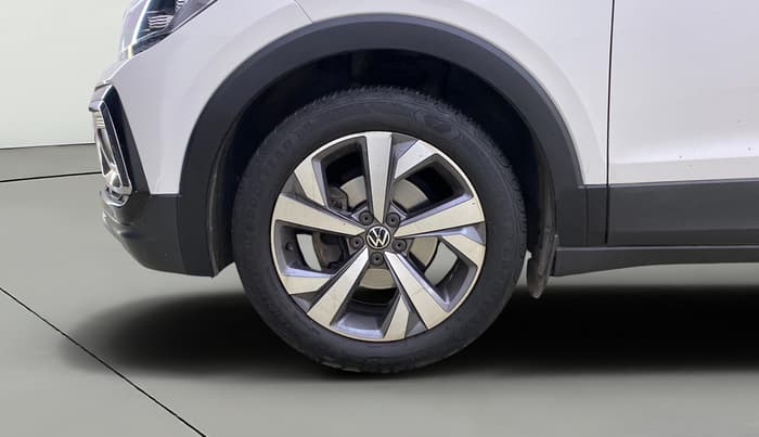 2023 Volkswagen TAIGUN TOPLINE 1.0 TSI MT, Petrol, Manual, 75,967 km, Left Front Wheel
