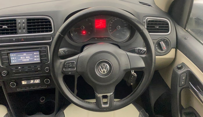 2013 Volkswagen Polo HIGHLINE1.2L, Petrol, Manual, 88,779 km, Steering Wheel Close Up