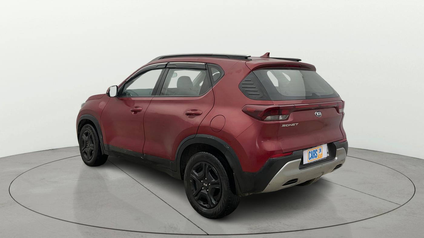 2020 KIA SONET HTK PLUS 1.5, Diesel, Manual, 84,886 km, Left Back Diagonal