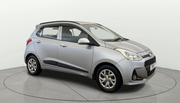 2018 Hyundai Grand i10 SPORTZ 1.2 KAPPA VTVT, Petrol, Manual, 48,040 km, Right Front Diagonal