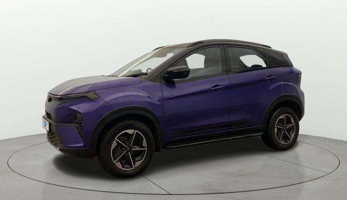 2023 Tata NEXON FEARLESS PURPLE + SUNROOF DCA DUAL TONE 1.2 PETROL, Petrol, Automatic, 24,657 km, Left Front Diagonal