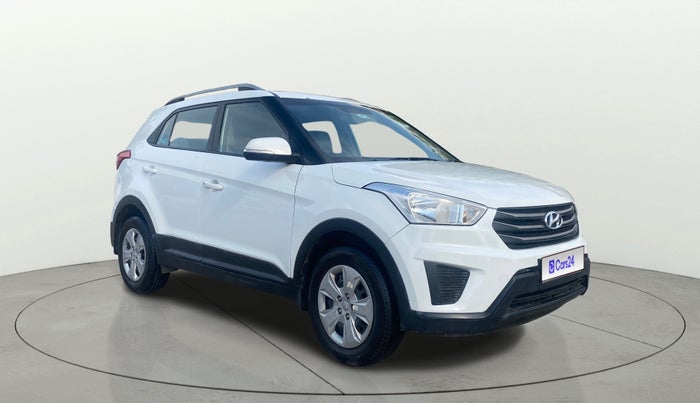 2017 Hyundai Creta E PLUS 1.6 PETROL, Petrol, Manual, 1,05,784 km, Right Front Diagonal