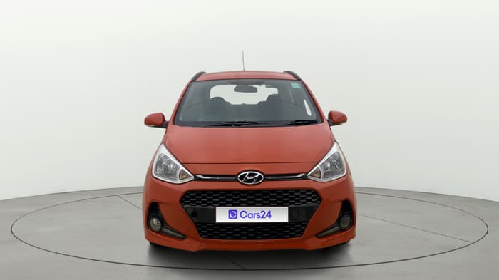 2017 Hyundai Grand i10 SPORTZ (O) AT 1.2 KAPPA VTVT, Petrol, Automatic, 37,692 km, Front