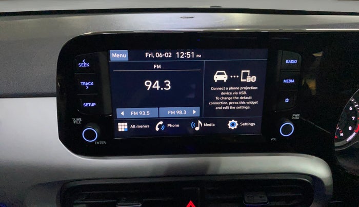 2025 Hyundai GRAND I10 NIOS Sportz (O) 1.2 Kappa AMT, Petrol, Automatic, 7,112 km, Air Conditioner