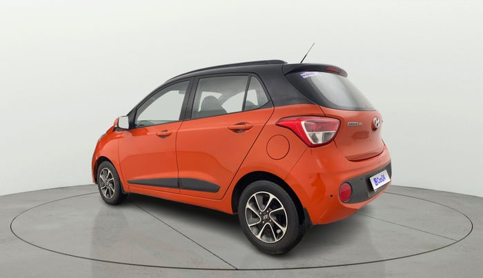 2018 Hyundai Grand i10 SPORTZ (O) AT 1.2 KAPPA VTVT, Petrol, Automatic, 59,569 km, Left Back Diagonal
