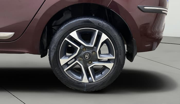 2021 Tata TIGOR XZA PLUS PETROL, Petrol, Automatic, 79,010 km, Left Rear Wheel
