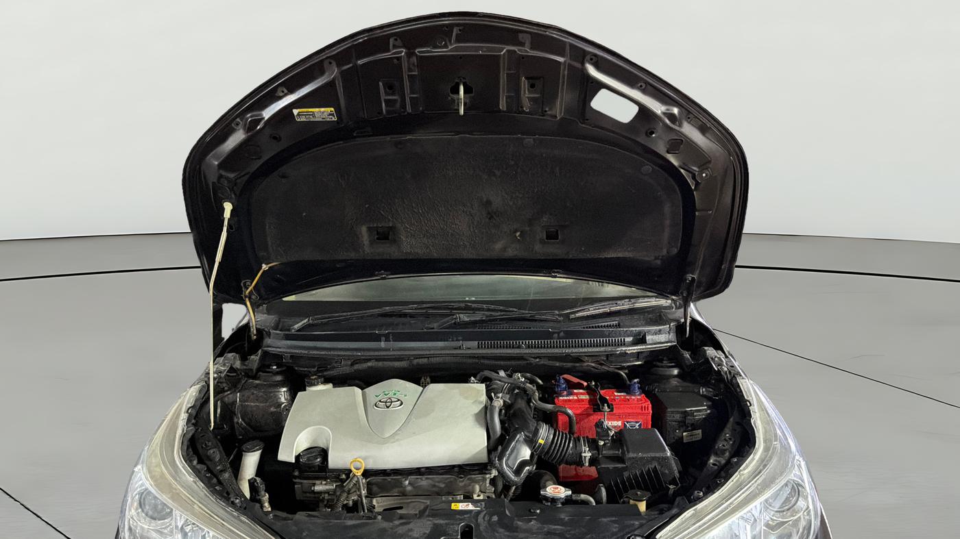 2018 Toyota YARIS G CVT, Petrol, Automatic, 1,09,066 km, Open Bonet